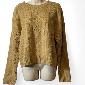 Sanctuary Cable Knit Sweater‎